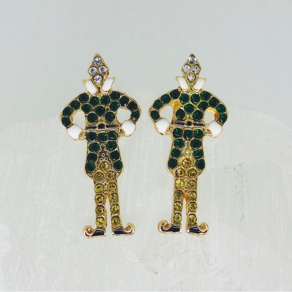 Buddy The Elf Holiday Earrings - Picture 4 of 4